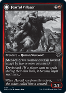 Fearful Villager // Fearsome Werewolf [Innistrad: Double Feature] - The Mythic Store | 24h Order Processing