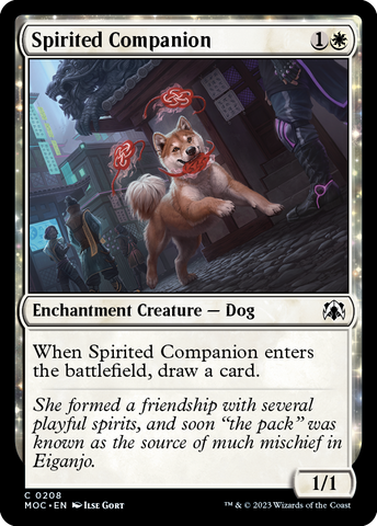 Spirited Companion [March of the Machine Commander] - The Mythic Store | 24h Order Processing