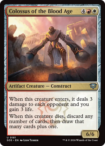 Colossus of the Blood Age [Secrets of Strixhaven] - The Mythic Store | 24h Order Processing