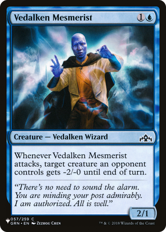 Vedalken Mesmerist [The List] - The Mythic Store | 24h Order Processing