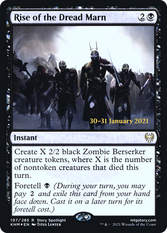 Rise of the Dread Marn [Kaldheim Prerelease Promos] - The Mythic Store | 24h Order Processing