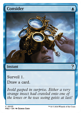 Consider (White Border) [Mystery Booster 2] - The Mythic Store | 24h Order Processing
