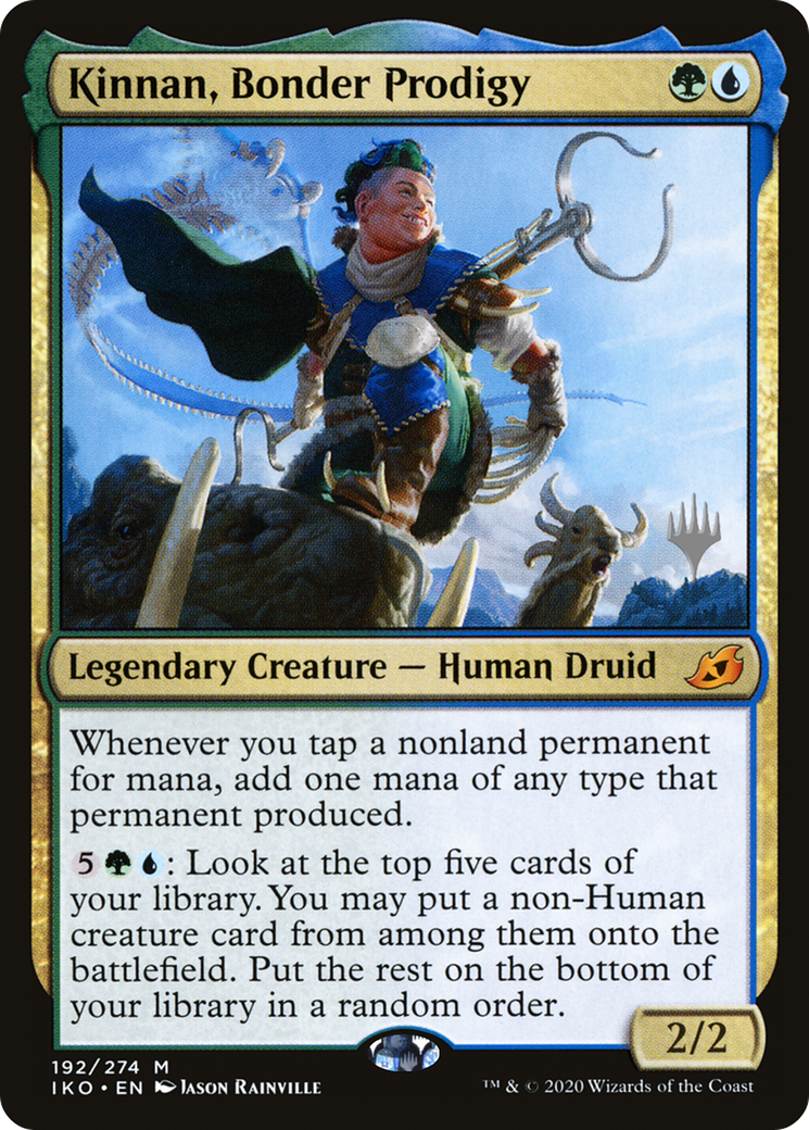 Kinnan, Bonder Prodigy (Promo Pack) [Ikoria: Lair of Behemoths Promos] - The Mythic Store | 24h Order Processing