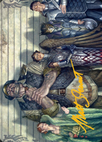 Rogues' Gallery Art Card (Gold-Stamped Signature) [Streets of New Capenna Art Series] - The Mythic Store | 24h Order Processing