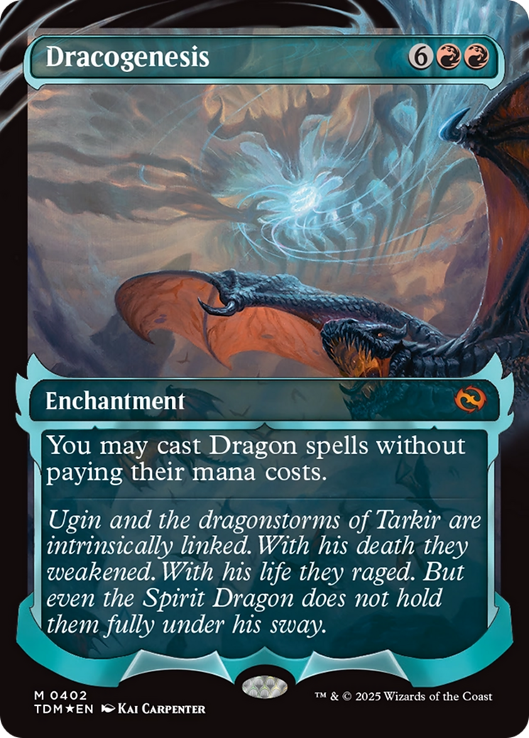 Dracogenesis (0402) (Showcase) [Tarkir: Dragonstorm] - The Mythic Store | 24h Order Processing