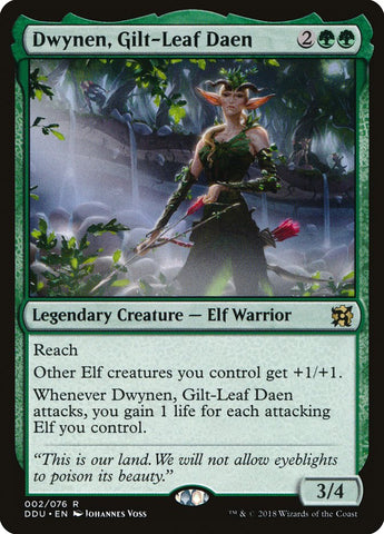 Dwynen, Gilt-Leaf Daen [Duel Decks: Elves vs. Inventors] - The Mythic Store | 24h Order Processing