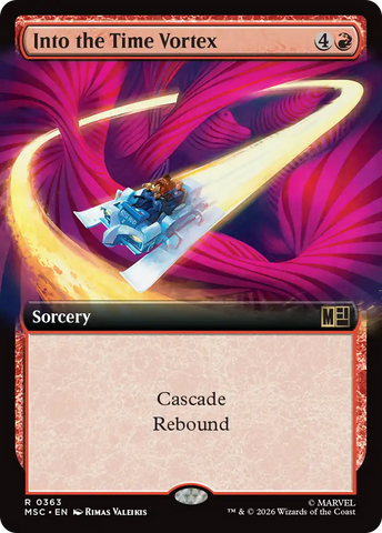 Into the Time Vortex (Extended Art) [Marvel Super Heroes Commander] - The Mythic Store | 24h Order Processing