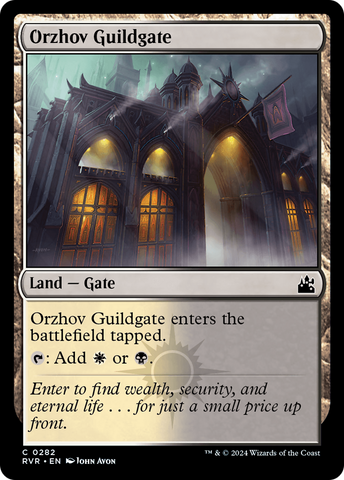 Orzhov Guildgate [Ravnica Remastered] - The Mythic Store | 24h Order Processing