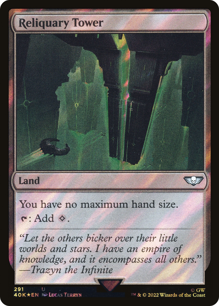 Reliquary Tower (Surge Foil) [Warhammer 40,000] - The Mythic Store | 24h Order Processing