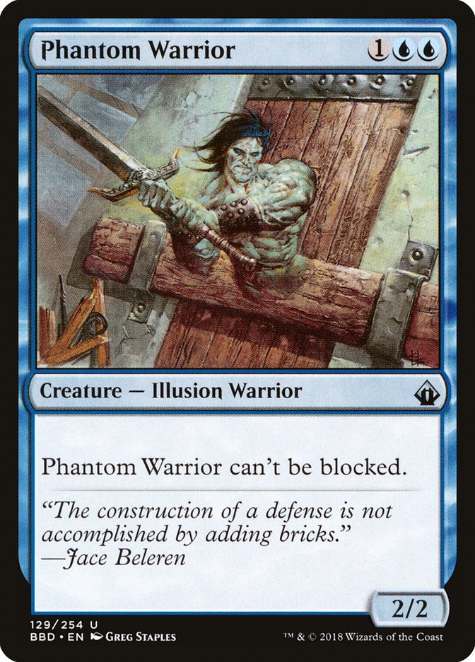 Phantom Warrior [Battlebond] - The Mythic Store | 24h Order Processing