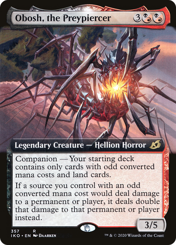 Obosh, the Preypiercer (Extended Art) [Ikoria: Lair of Behemoths] - The Mythic Store | 24h Order Processing