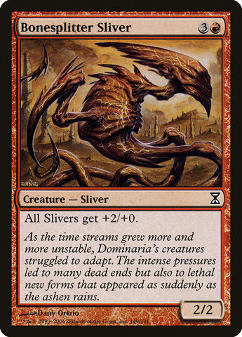Bonesplitter Sliver [Time Spiral] - The Mythic Store | 24h Order Processing