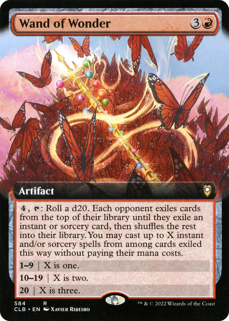 Wand of Wonder (Extended Art) [Commander Legends: Battle for Baldur's Gate] - The Mythic Store | 24h Order Processing