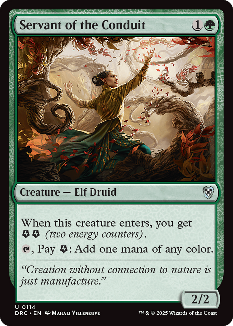 Servant of the Conduit [Aetherdrift Commander] - The Mythic Store | 24h Order Processing