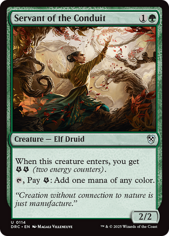 Servant of the Conduit [Aetherdrift Commander] - The Mythic Store | 24h Order Processing