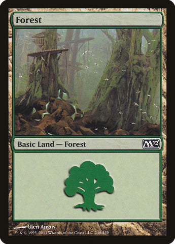 Forest (246) [Magic 2012] - The Mythic Store | 24h Order Processing