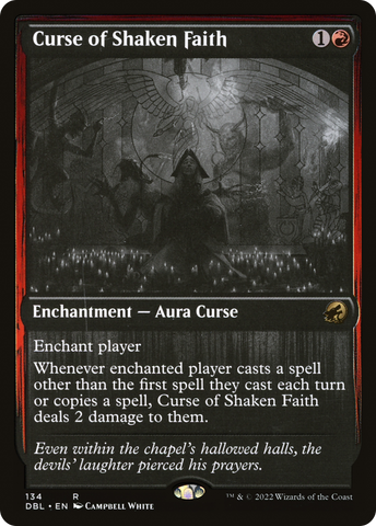 Curse of Shaken Faith [Innistrad: Double Feature] - The Mythic Store | 24h Order Processing