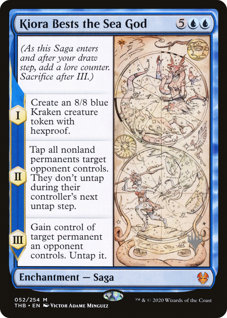 Kiora Bests the Sea God (Promo Pack) [Theros Beyond Death Promos] - The Mythic Store | 24h Order Processing