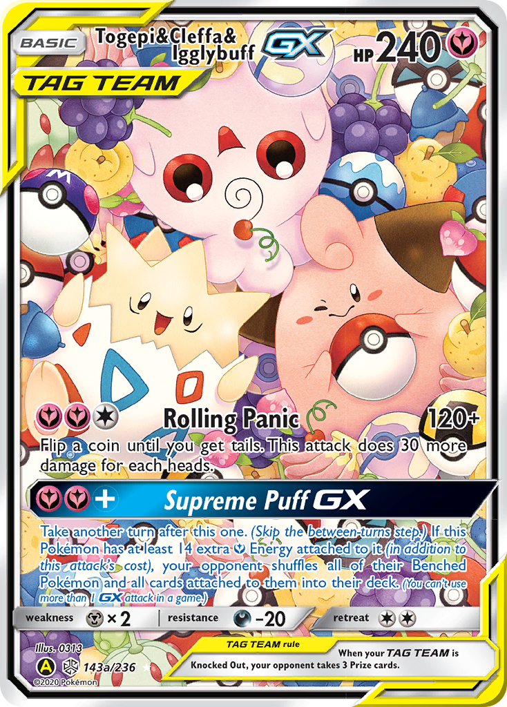 Togepi & Cleffa & Igglybuff GX (143a/236) [Alternate Art Promos] - The Mythic Store | 24h Order Processing