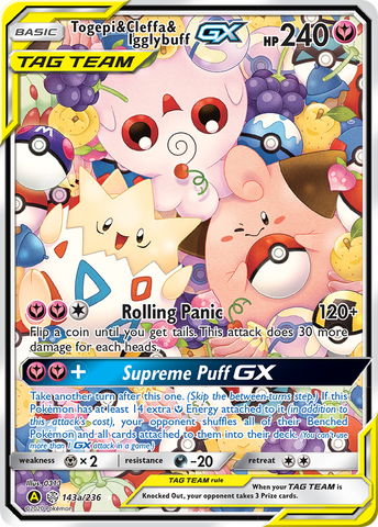 Togepi & Cleffa & Igglybuff GX (143a/236) [Alternate Art Promos] - The Mythic Store | 24h Order Processing