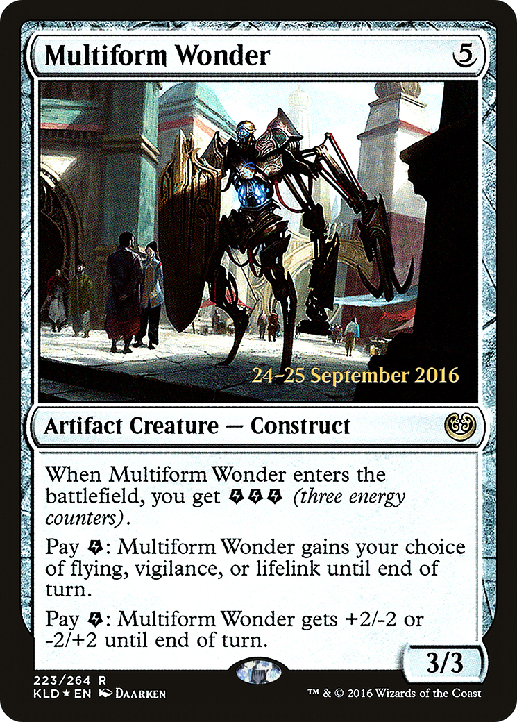 Multiform Wonder [Kaladesh Prerelease Promos] - The Mythic Store | 24h Order Processing