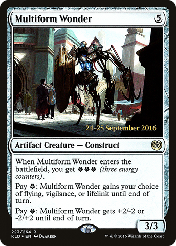 Multiform Wonder [Kaladesh Prerelease Promos] - The Mythic Store | 24h Order Processing