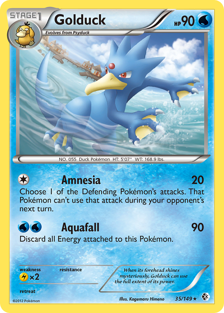 Golduck (35/149) [Black & White: Boundaries Crossed] - The Mythic Store | 24h Order Processing