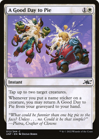 A Good Day to Pie [Unfinity] - The Mythic Store | 24h Order Processing