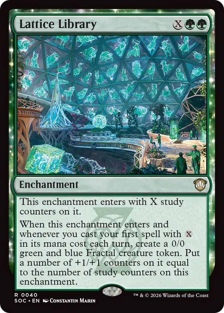 Lattice Library [Secrets of Strixhaven Commander] - The Mythic Store | 24h Order Processing