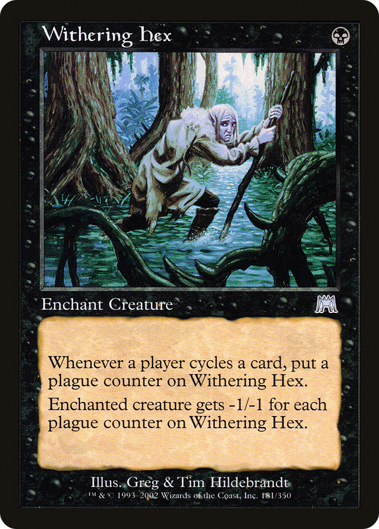 Withering Hex [Onslaught] - The Mythic Store | 24h Order Processing
