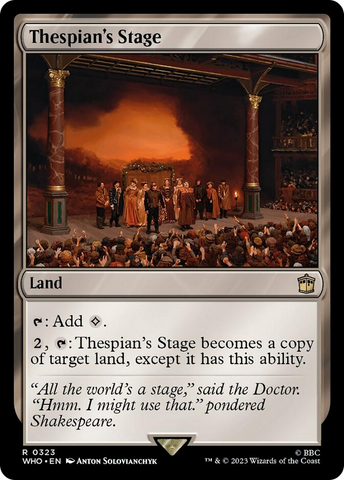 Thespian's Stage [Doctor Who] - The Mythic Store | 24h Order Processing