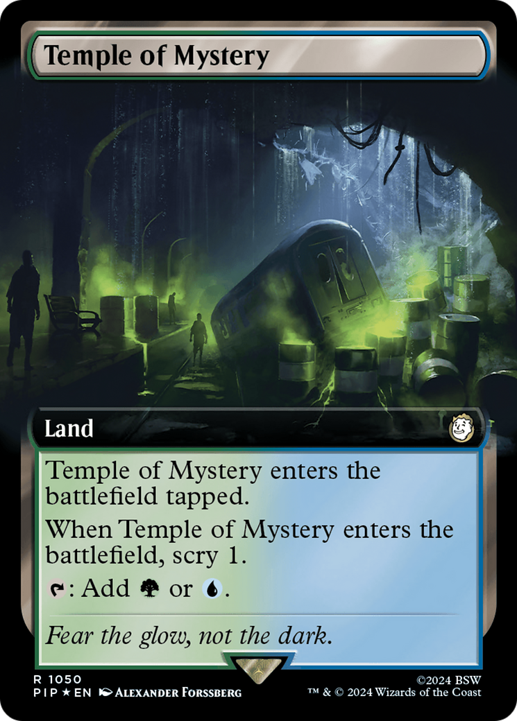 Temple of Mystery (Extended Art) (Surge Foil) [Fallout] - The Mythic Store | 24h Order Processing