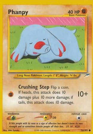 Phanpy (76/105) [Neo Destiny Unlimited] - The Mythic Store | 24h Order Processing