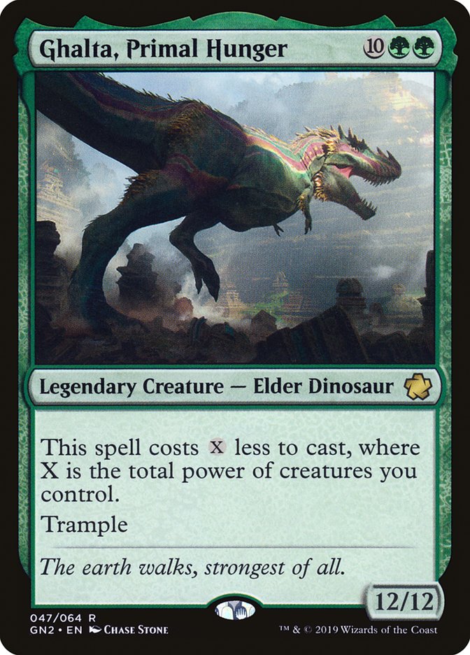 Ghalta, Primal Hunger [Game Night 2019] - The Mythic Store | 24h Order Processing