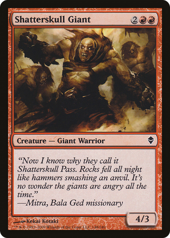 Shatterskull Giant [Zendikar] - The Mythic Store | 24h Order Processing