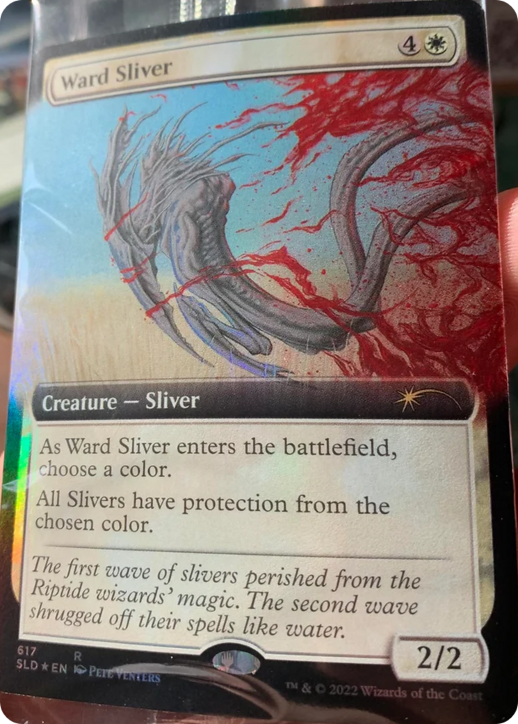 Ward Sliver (Extended Art) [Secret Lair Drop Promos] - The Mythic Store | 24h Order Processing