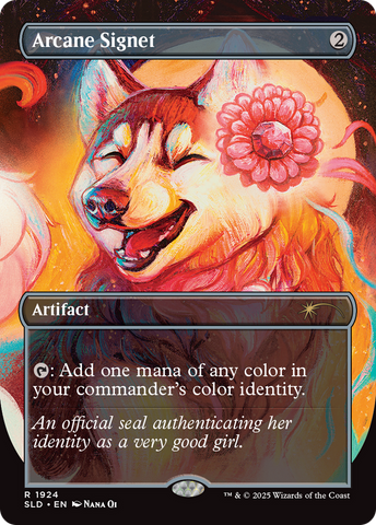 Arcane Signet (1924) (Rainbow Foil) [Secret Lair Drop Series] - The Mythic Store | 24h Order Processing