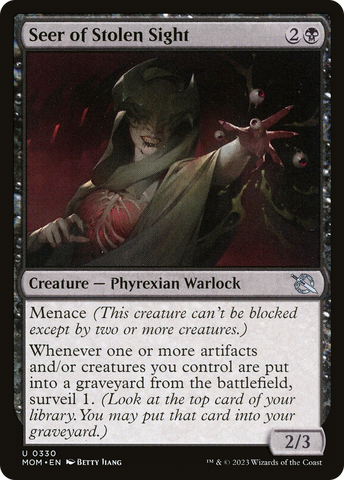 Seer of Stolen Sight [March of the Machine] - The Mythic Store | 24h Order Processing