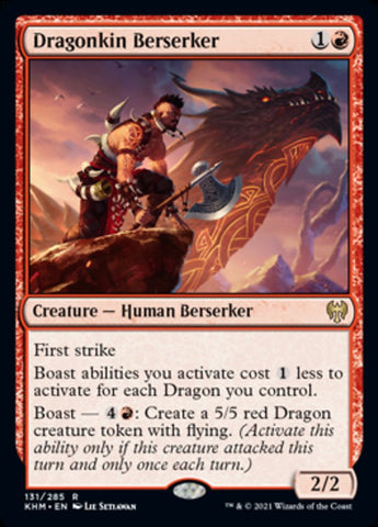 Dragonkin Berserker [Kaldheim] - The Mythic Store | 24h Order Processing