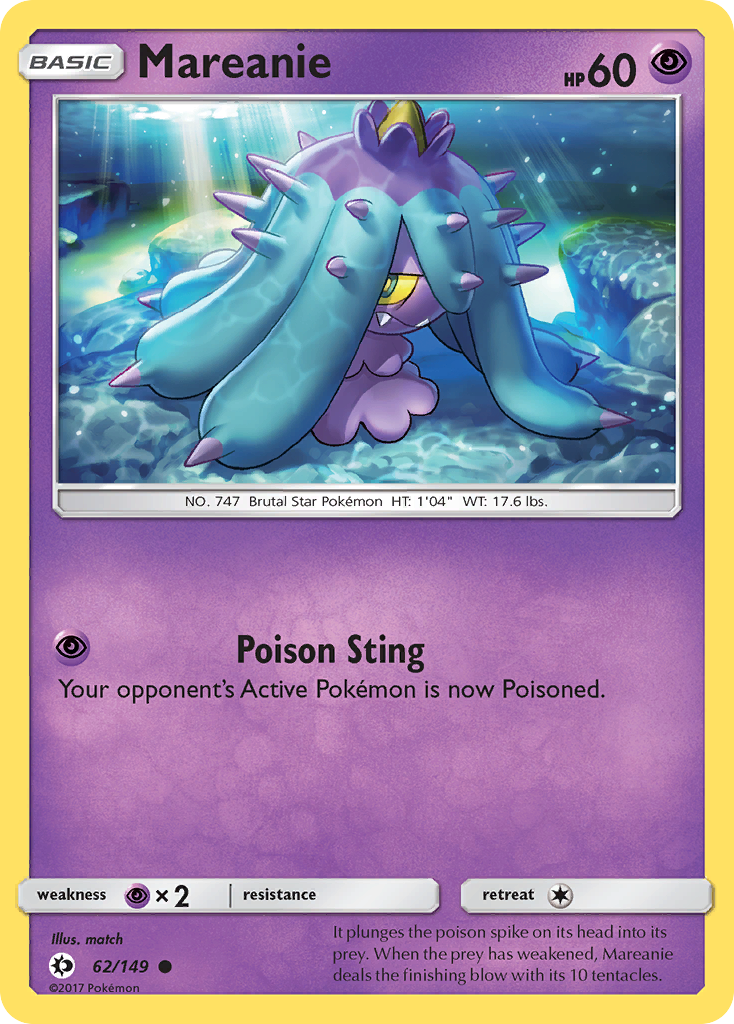 Mareanie (62/149) [Sun & Moon: Base Set] - The Mythic Store | 24h Order Processing