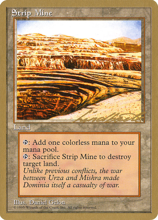 Strip Mine (Leon Lindback) [Pro Tour Collector Set] - The Mythic Store | 24h Order Processing