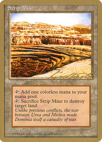 Strip Mine (Leon Lindback) [Pro Tour Collector Set] - The Mythic Store | 24h Order Processing