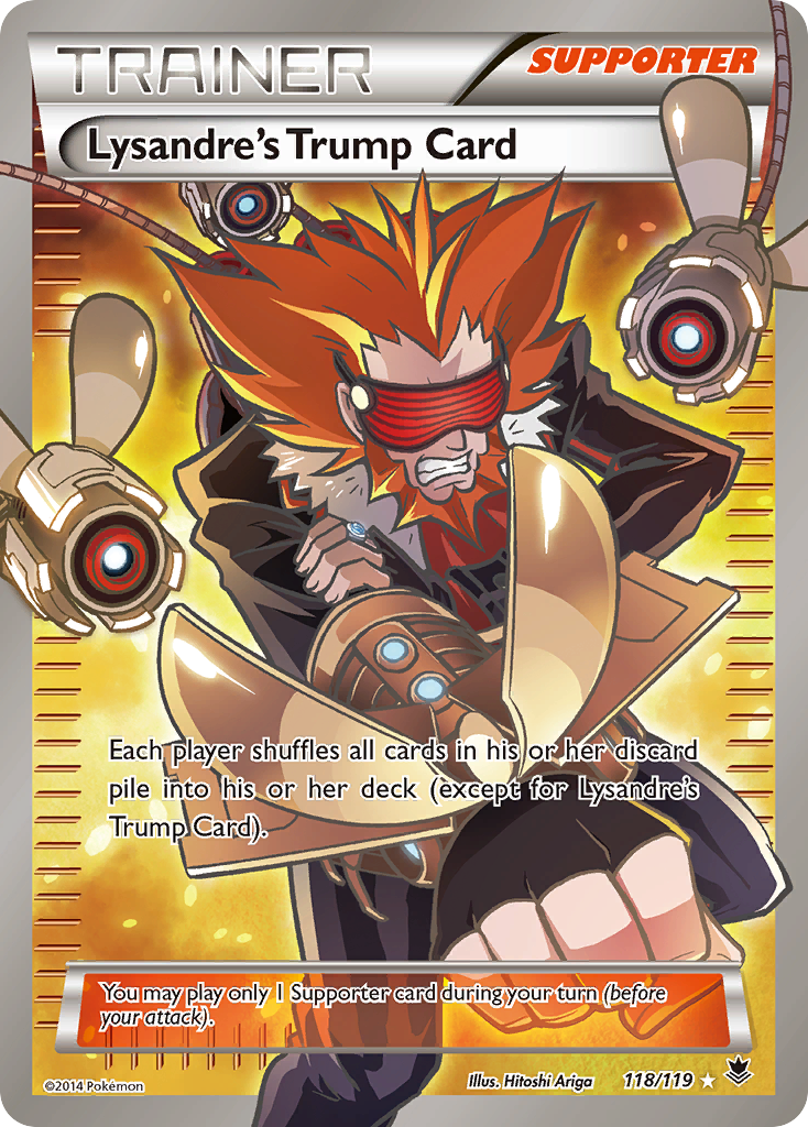Lysandre's Trump Card (118/119) [XY: Phantom Forces] - The Mythic Store | 24h Order Processing