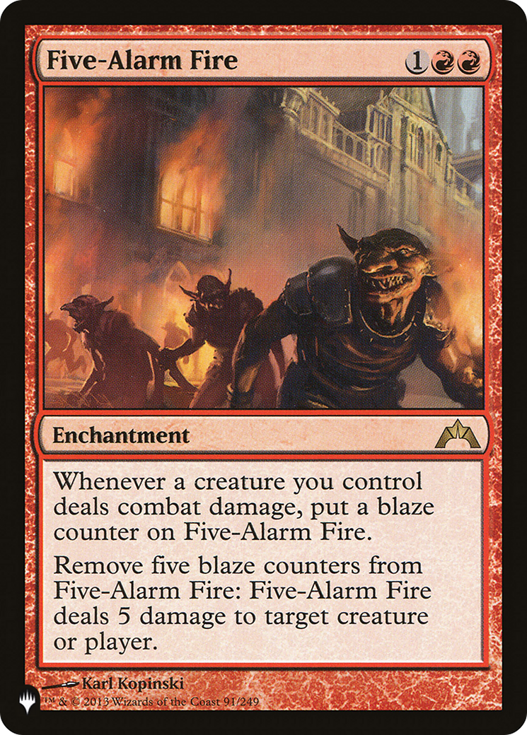 Five-Alarm Fire [The List] - The Mythic Store | 24h Order Processing