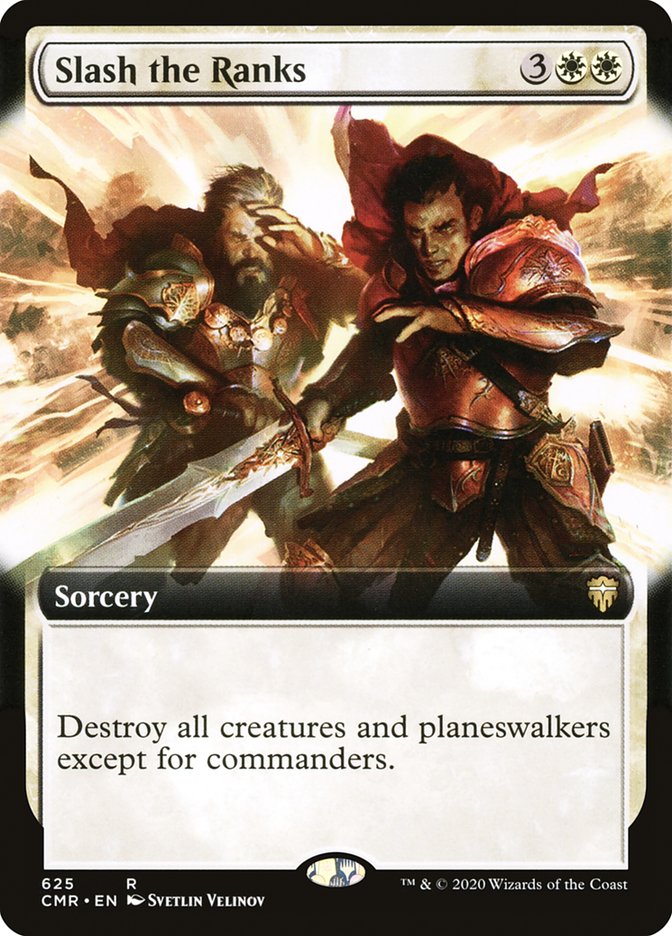 Slash the Ranks (Extended Art) [Commander Legends] - The Mythic Store | 24h Order Processing