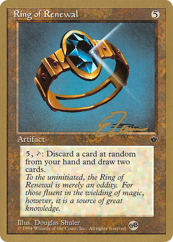 Ring of Renewal (Eric Tam) (SB) [Pro Tour Collector Set] - The Mythic Store | 24h Order Processing