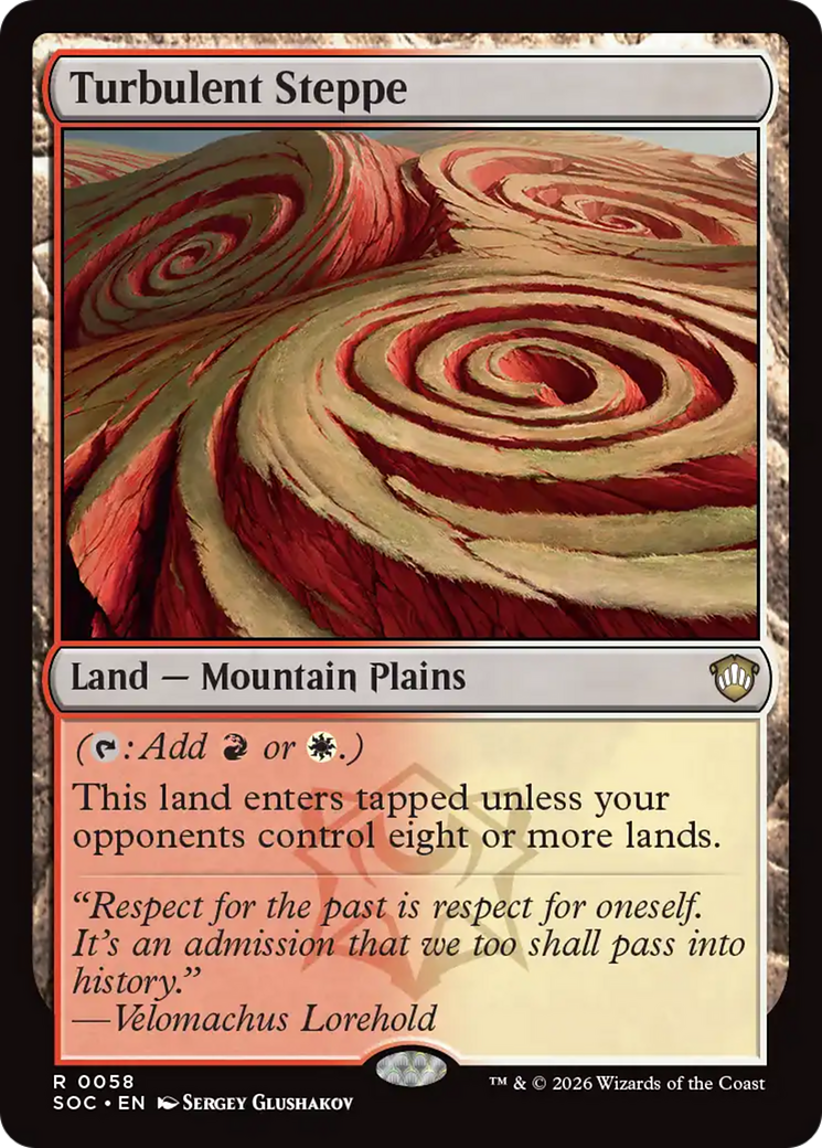 Turbulent Steppe [Secrets of Strixhaven Commander] - The Mythic Store | 24h Order Processing