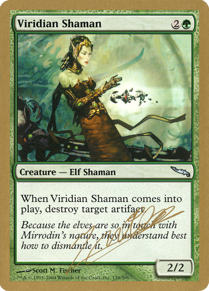 Viridian Shaman (Julien Nuijten) [World Championship Decks 2004] - The Mythic Store | 24h Order Processing