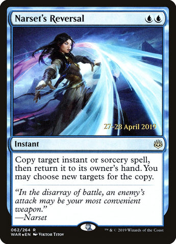 Narset's Reversal [War of the Spark Prerelease Promos] - The Mythic Store | 24h Order Processing