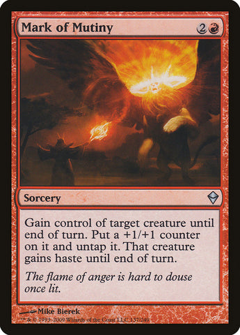 Mark of Mutiny [Zendikar] - The Mythic Store | 24h Order Processing